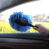 Car Cleaning Duster, 1 Count Soft Dust Removal Plush Brush,