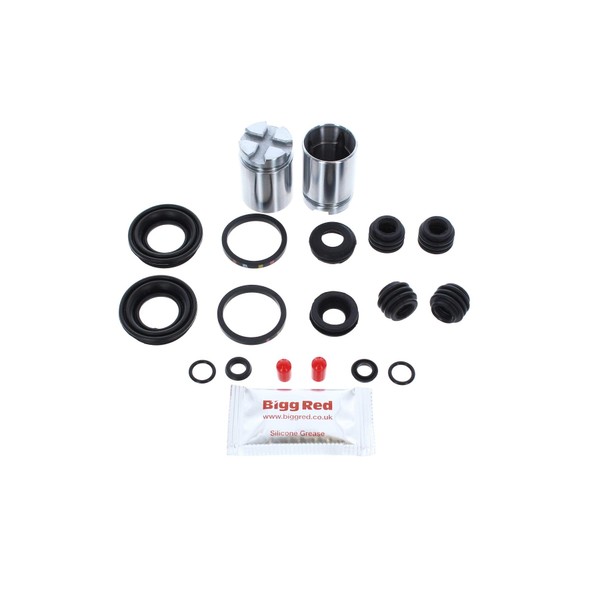 Bigg Red - Brake Caliper Repair Seal Kit & Pistons
