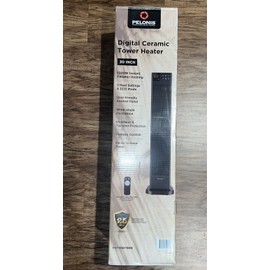 Pelonis 30 in. 1500 Watt Digital Tower Ceramic Heater W/Remote BRAND NEW