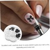 Ipetboom DIY Nail Art Charms with Bowtie Flat Back Pearls