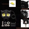 ZhuoSheng Par Faros Auxiliares Led 80w Alta/baja Doble Color Auto