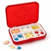Pill Box 6 Compartments 9 x 6.5 x 2 cm