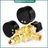 BOGERDACK Argon CO2 Regulators Gauges Gas Welding Regulator 0-4500PSI/0-10BAR, CGA580