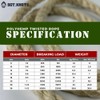 PolyHemp Twisted Rope - SGT KNOTS - Synthetic Polypropylene with