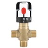 Thermostatic Mixing Valve, Brass Thermostatic Water Blending Mixer Valve Temperature