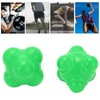 2pcs Rubber Reaction Bounce Balls Irregular Shape Reaction Balls for