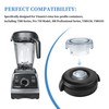 Low Profile Lid Plug Replacement for Vita-mix 64oz Containers -