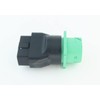 OBD2 Male to Green J1939 Female Adapter