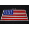 Ivamis American Flag Patch with White Borders- 5x3 inch -