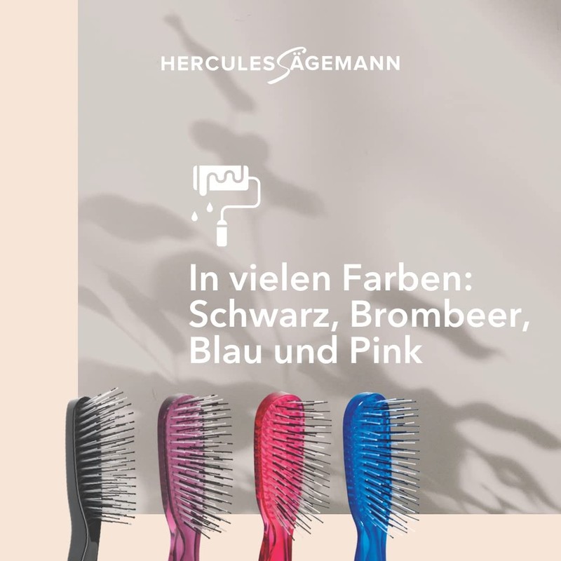 Hercules Sägemann Scalp Brush Piccolo Blue Pack of 1