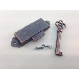 Lock & Lock Curio Cabinet Door Lock Set Narrow