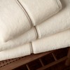 Bianca Zero Twist Badetuch, Satinstich, Baumwolle, 70 x 120 cm,