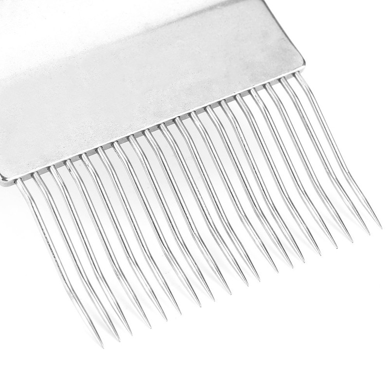 TOPINCN Beekeeping Tine, Beekeeping Tine, Stainless Steel, Honeycomb Discovery Fork,