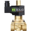 U.S. Solid 3/4 Inch G 220 V AC Brass Solenoid