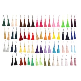 70 Piece Set of 35 Colors Fringe Tassel Accessory Parts Tassel Tassel Tassel String Decoration