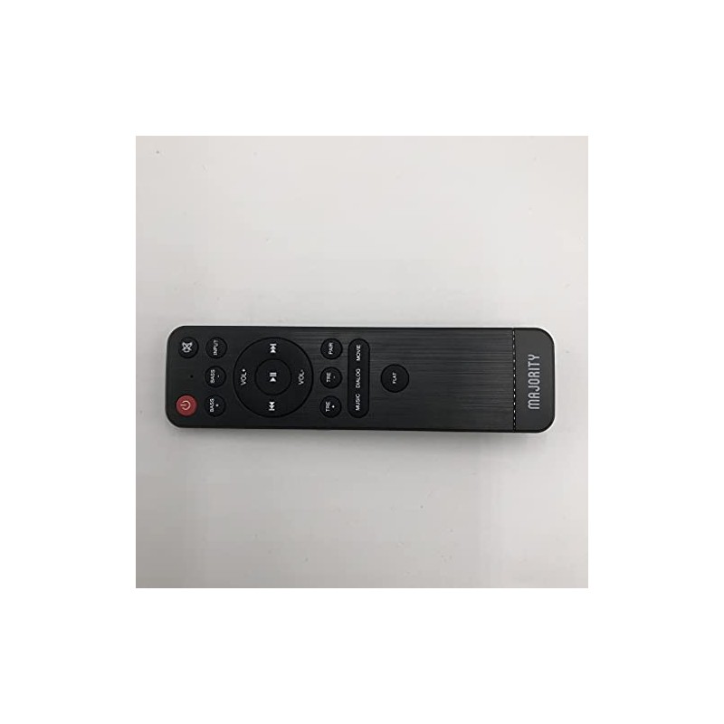 Majority Replacement Remote Control for Teton Soundbar