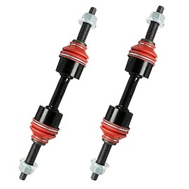 Pair Front Sway Bar Stabilizer Link Kit FITS F-150 2WD 2009-2020, Expedition 2007-2022, Navigator 2007-2022, K750074 CODE RED Boots Made In USA