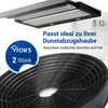 VIOKS Set of 2 Carbon Filters Cooker Hood 160 mm