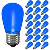 Novelty Lights Outdoor String Light Replacement Bulbs, 5 Pack S14