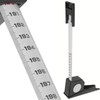 2m Retractable Wall Mounted Height Meter, Portable Height Measurement Device