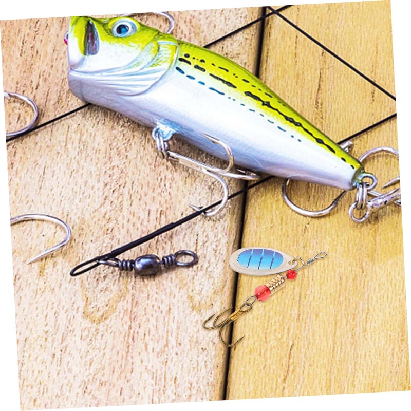 Gatuida 1 Set Fishing Hooks Portable Angling Kit with Fish