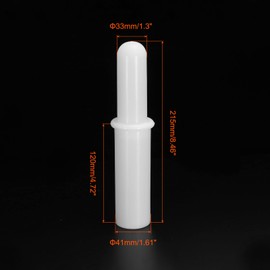 PATIKIL Manual Maker Meat Filler PE Meat Pusher Length 215mm for Meat Grinders1 Set