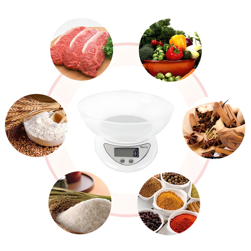 Retoo PT-860 Electronic Kitchen Scales with Bowl 790 ml Digital