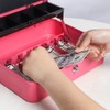 Cash Box with Money Tray and Key Lock, Parrency Large