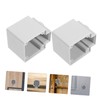 SHINEOFI 2pcs Outdoor Waterproof Electrical Box Lid Splash-Proof Socket Protector
