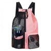 Multi-Purpose Mesh Sports Backpack for Swim, Gym, Yoga, and Beach Style 3 Blue + 20L 4ea