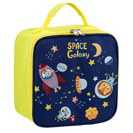 BLOCE Lunch Box Kids, Insulated Lunch Bag, Toddler Lunch Box for Daycare, Small Cooler Bag Back to School for Girls, Boys, Astronaut A