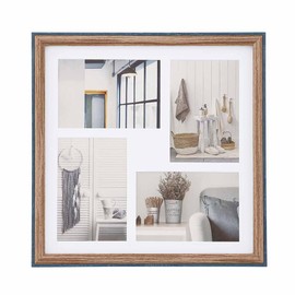 Radonna DF85-HK-NV Photo Frame, Navy, Square, Handkerchief Frame, 1.0 in (25 mm) Thick, 0.1 inch (3 mm) Thick, Handkerchief, Photo Megamake, Can be Used as a Place