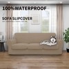 Easy-Going 100% Dual Waterproof 4 Pieces Stretch Soft Couch Cover
