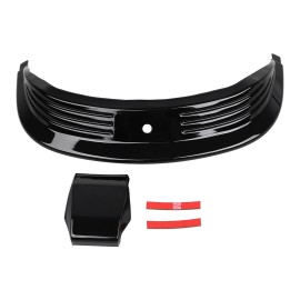 Unbranded Front Fender Tip Trim Black For Harley Heritage Classic FLHC 107 Deluxe FLDE 107