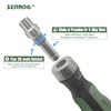 Senrog Tool 24-in-1 Ratcheting Screwdriver set, Multibit set, (Phillips,Slotted,Hex,Square,Torx) 18