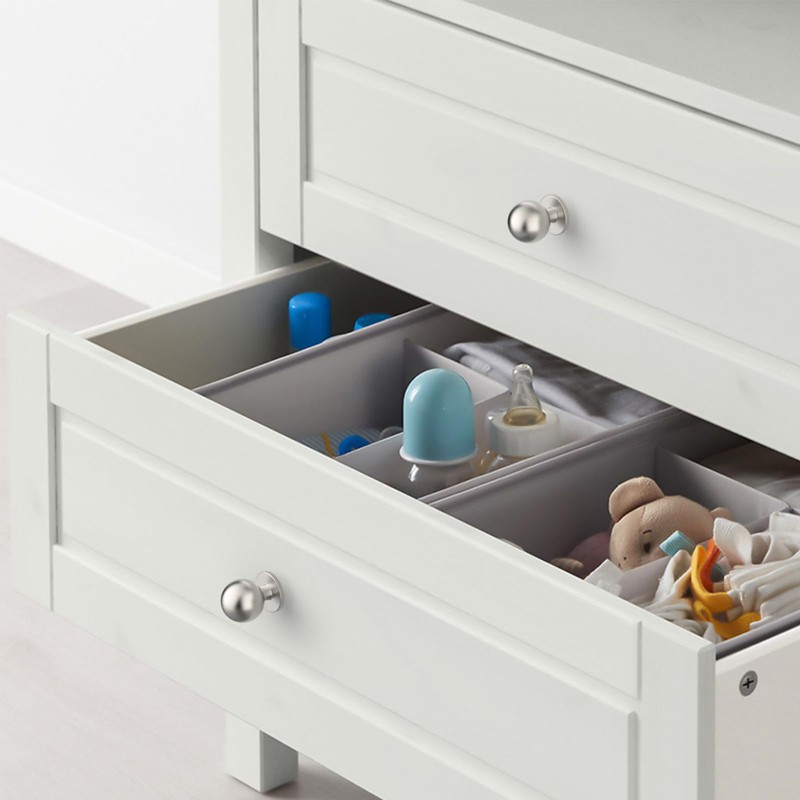 Asidrama 10 Pack Brushed Satin Nickel Kitchen Cabinet Knobs, Cabinet