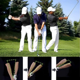 Golf Smart Ball Swing Training Aid Inflatable, Golf Swing Trainer with Pump and Adjustable Lanyard for Assist Posture Correction Training