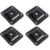 Gedotec Angle Mounting Plate Slanted with M8 Thread for Furniture