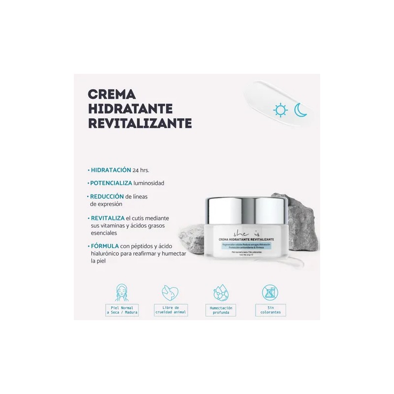 Set Facial Antiedad Plus, She Is Skincare (3 Productos)