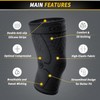 CAMBIVO 2 x XXL Knee Support, Compression Knee Support Orthopaedic