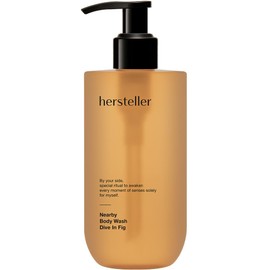 hersteller Body Wash, 10.1 fl oz (300 ml), Dive in Fig Body Wash, Body Soap, Shower Gel, Bath Time, Harsteller, Organic, Certified, Eco Vegan Bath, Body, Soap, Body, Wash, Wash