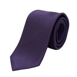 Milano Alpha njpmj -01 Necktie, Made in Japan, 100% Silk, Stylish, Solid, Solid Color, Father's Day, Job Hunting, Wedding Gift, Present, purple