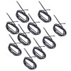 10Pcs NTC Thermistor Sensor PVC Epoxy Resin NTC Temperature Probe