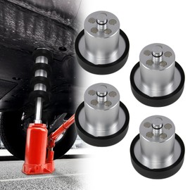 RYANSTAR RACING Magnetic Aluminum Jack Lifting Jack Pad Kit Compatible with Rivian R1T & R1S -4 Pack with Storage Zippered Case