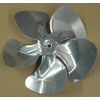 A65145 Metal Fan Blade 14" Diameter 5 Blades 1/2" Bore