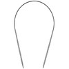 Coopay Circular Knitting Needles 3.25mm 40cm Short, Steel Circular Needles