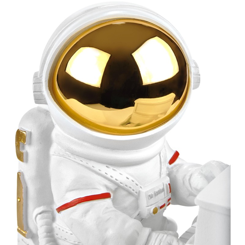 BRUBAKER Decorative Astronaut Piano Player Figure - 16 cm Spaceman