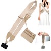Clip and Go Strap For Phone With Wallet Crossbody, Phone