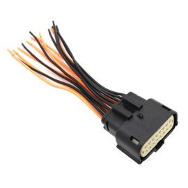 FZJDSD Headlight Connector Harness 16-Wire CU2Z14S411ADA Compatible with Ford Mustang 2015-2023