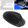 Carbon Fiber Car Antenna Cover Shark Fin Trim Glossy Black
